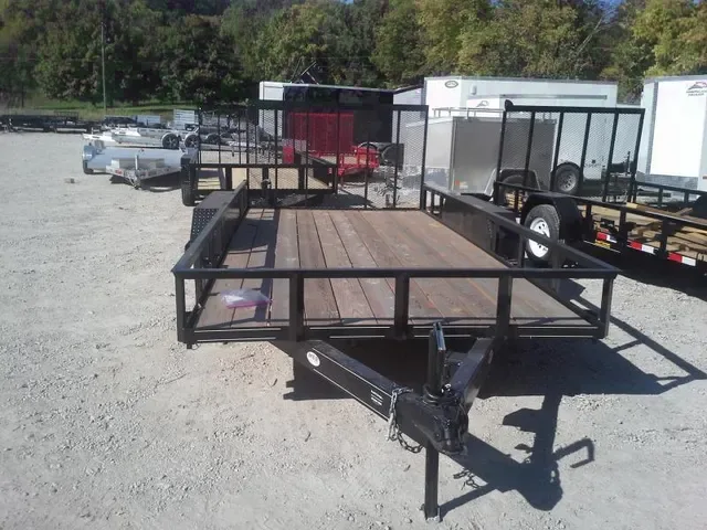 2025 MEB 7x16 Utility Trailer with Gate & Brakes - Offer Welcome!