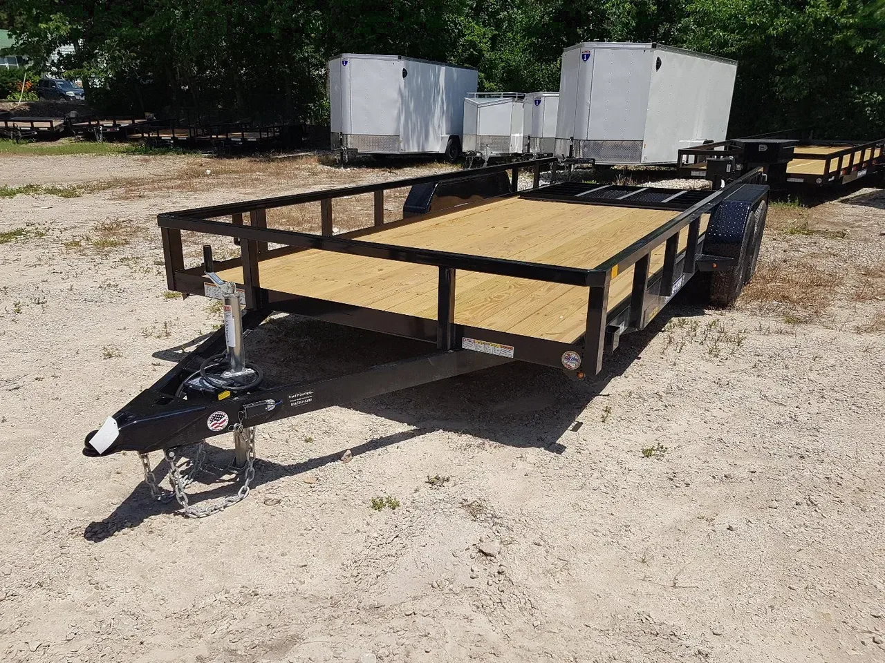 2026 Sure-Trac 7 x 16 Tube Top Utility Trailer 7K
