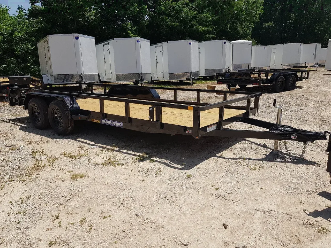 2026 Sure-Trac 7 x 16 Tube Top Utility Trailer 7K