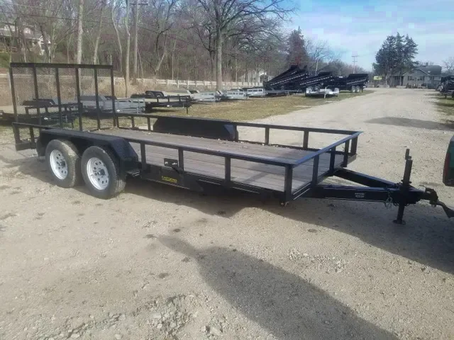2025 MEB 7x16 Utility Trailer w/Gate and Brake - Make An Offer