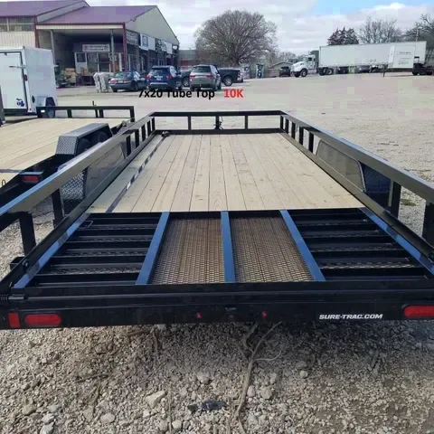 2025 Sure-Trac 7x20 Tube Top Utility Trailer - Seneca, IL