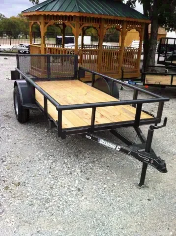 Utility Trailer 10ft w/Single 3500 lb Axle