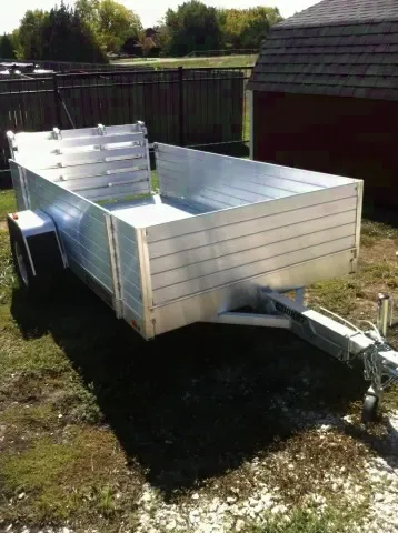 10ft Utility Trailer w/ Tall Sides