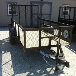 10ft Utility Trailer w/ Mesh Sides