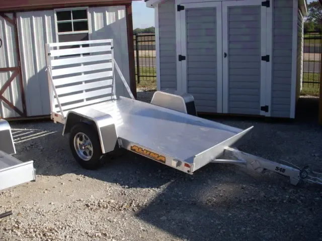 Utility Trailer 8ft Bumper Pull w/Ramp