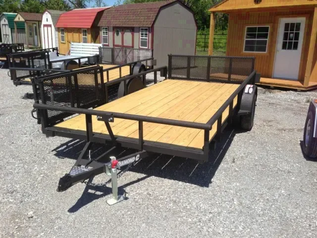 12ft SINGLE 3500lb AXLE UTILITY TRAILER