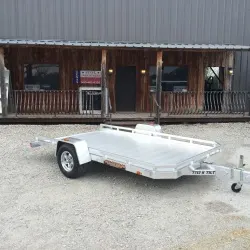 12ft Tilt Bed Utility Trailer
