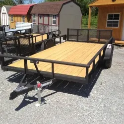 14ft SA ATV Trailer w/Side and Rear Gate