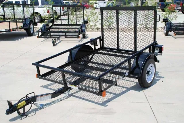10FT BLACK MESH UTILITY TRAILER