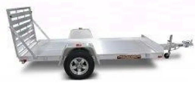 10ft Aluminum Utility Trailer w/Tailgate