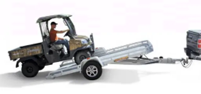 12ft Tilt Single 3500lb Axle Utility Trailer