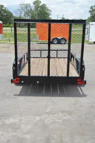 12FT S/A FOLD UP RAMP UTILITY TRAILER
