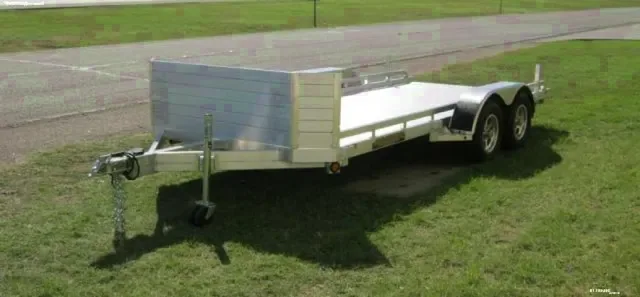 Aluminum 16ft Utility Trailer w/Rock Guard