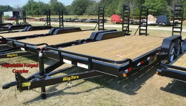 18ft Tandem 5200lb Axle Equipment Trailer