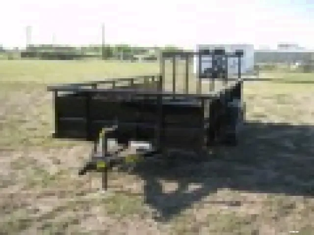16FT UTILITY/LANDSCAPE TRAILER WITH SOLID SIDES