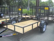 10ft Single 3500lb Axle Utility Trailer