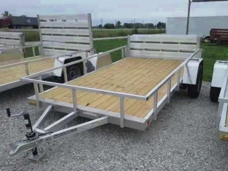 10ft Utility Trailer w/ Bi-Fold Gate