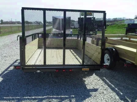 10ft Side 3-Board Utility Trailer
