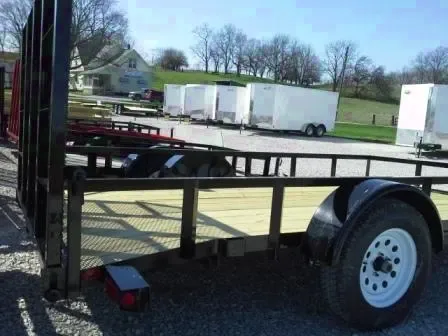 12ft SA Utility Trailer w/ Dovetail
