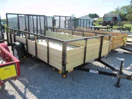 12ft Landscape Trailer 1- 3500 lb Axle