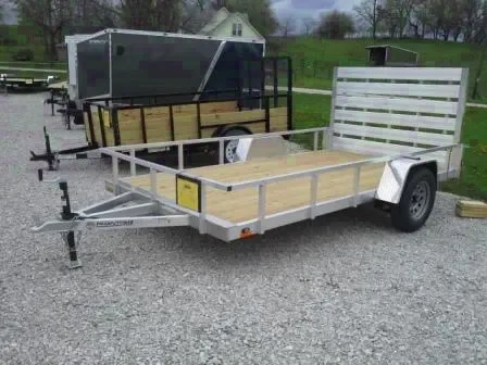 14ft Single 3500lb Axle Utility Trailer