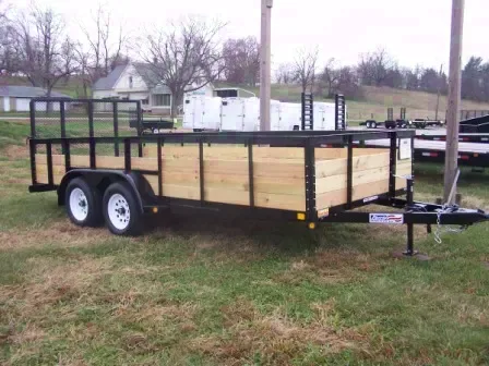 16ft Landscape Trailer (7K) 2-3500lb Axles