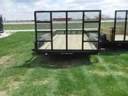 14ft Utility Trailer Tandem 3500 lb Axles