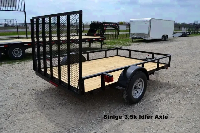 10ft Utility Trailer w/Stake Pockets