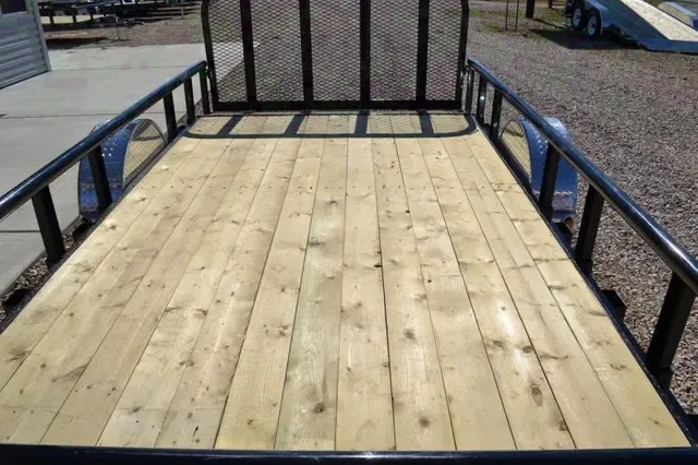 12ft Single 3500 Axle Utility Trailer w/Gate