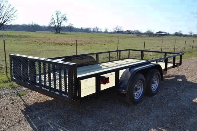 16ft Utility Trailer w/Bi-Fold Gate