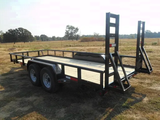 18ft Utility Trailer Top Rails