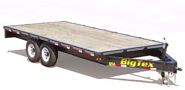 Deck Over 20ft Tandem 6000lb Axle Utility Trailer
