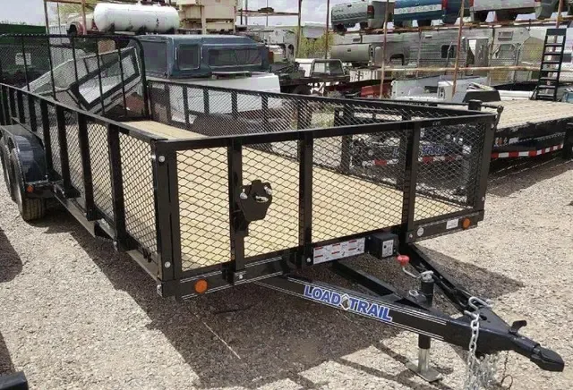 Pipe Utility Trailer 20ft w/Expanded Metal Sides