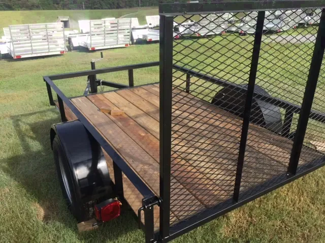 8ft Steel Utility Trailer w/Ramp