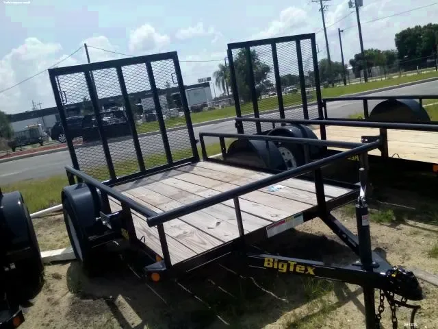 8ft  Utility Trailer-Wood Decking
