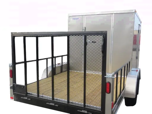 18ft HYBRID TRAILER, 10 FOOT BOX 8 FOOT OPEN