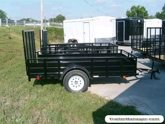 10ft Single Axle Black SA BP