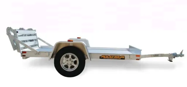 6Ft Single Axle Utility w/Optional Bi-fold gate