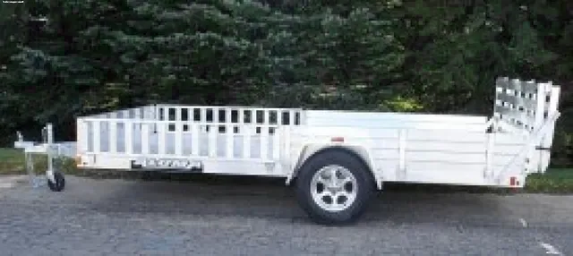 12ft Single 3500lb Axle Utility Trailer