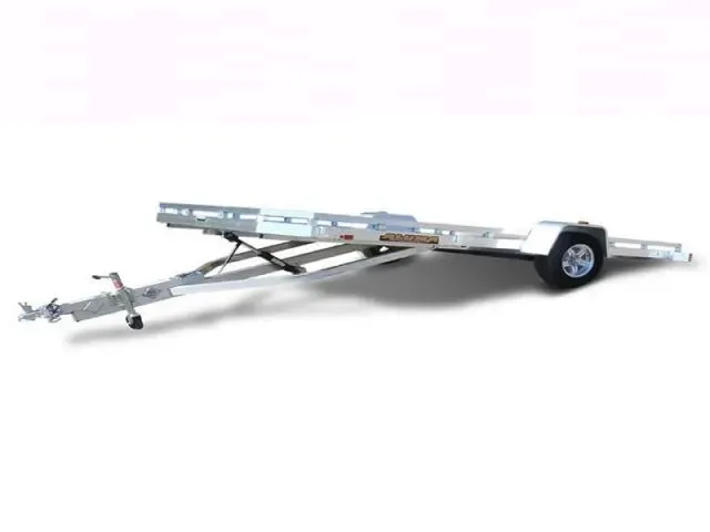Aluminum 14ft Tilt Bed Utility Trailer