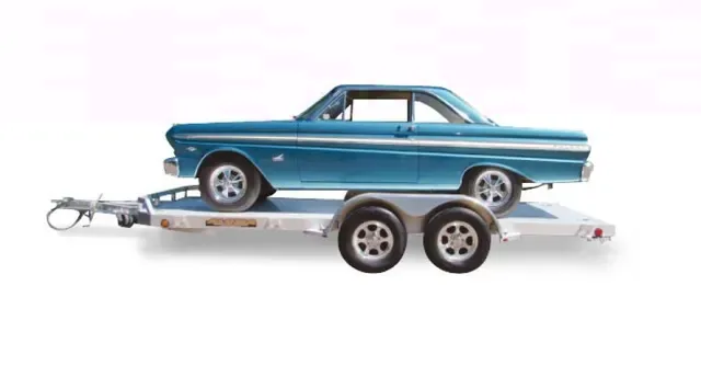 20ft Tilt Deck Aluminum Utility Trailer