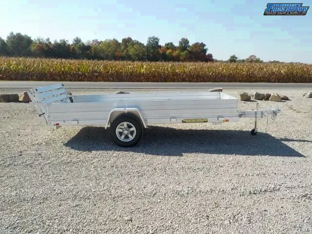 Brand New 2025 Aluma 5.5x12 Aluminum Utility Trailer