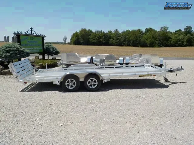2025 Aluma 7818TA Aluminum Utility Trailer - Tandem Axle, Make Offer