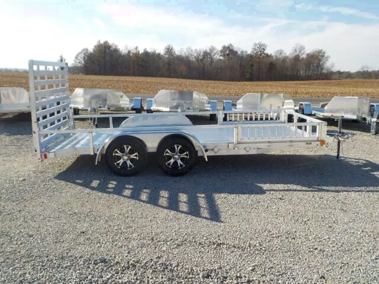 11168 - 2024 Black Rhino Trailers LST 716-A SLR Utility Trailer