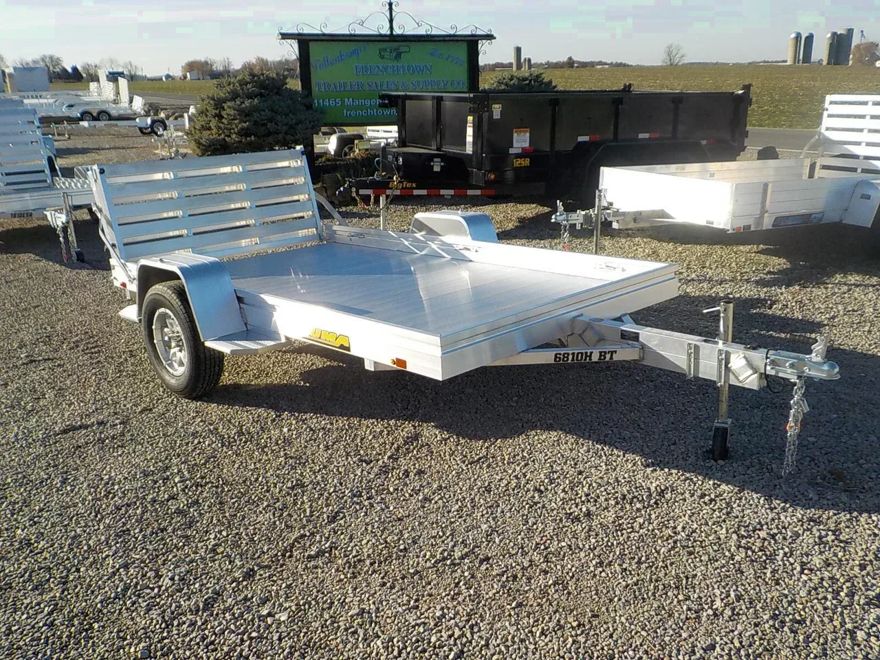 11676 - 2026 Aluma 6810H S-BT Utility Trailer