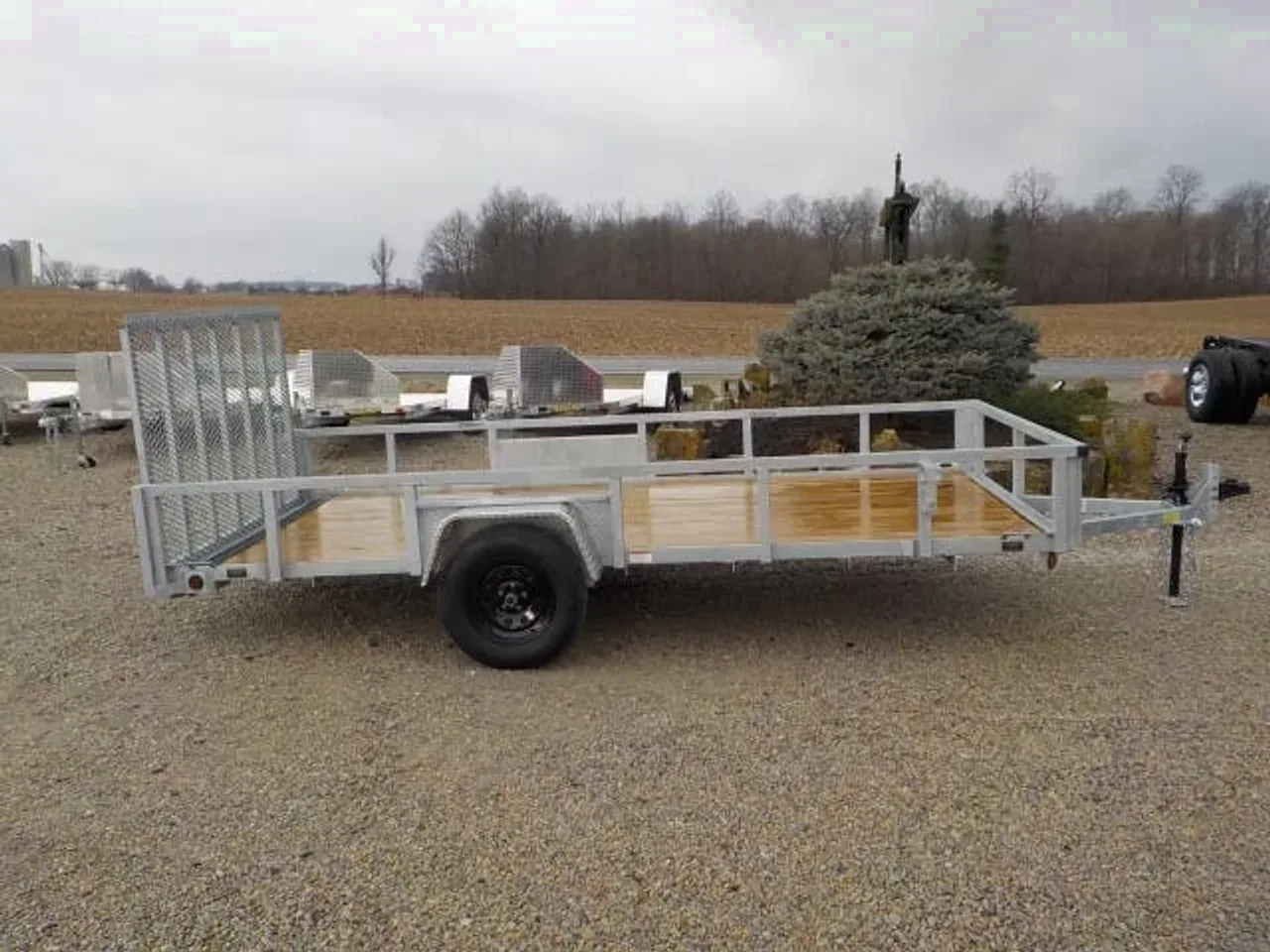 11386 - 2025 Quality Steel 8214 ANSA3.5K Utility Trailer