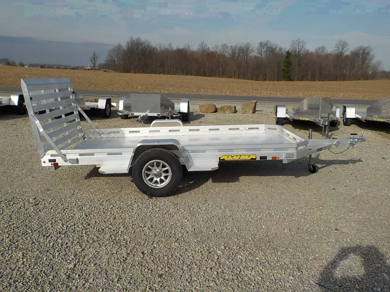 11674 - 2026 Aluma 7712H-S-TG Utility Trailer
