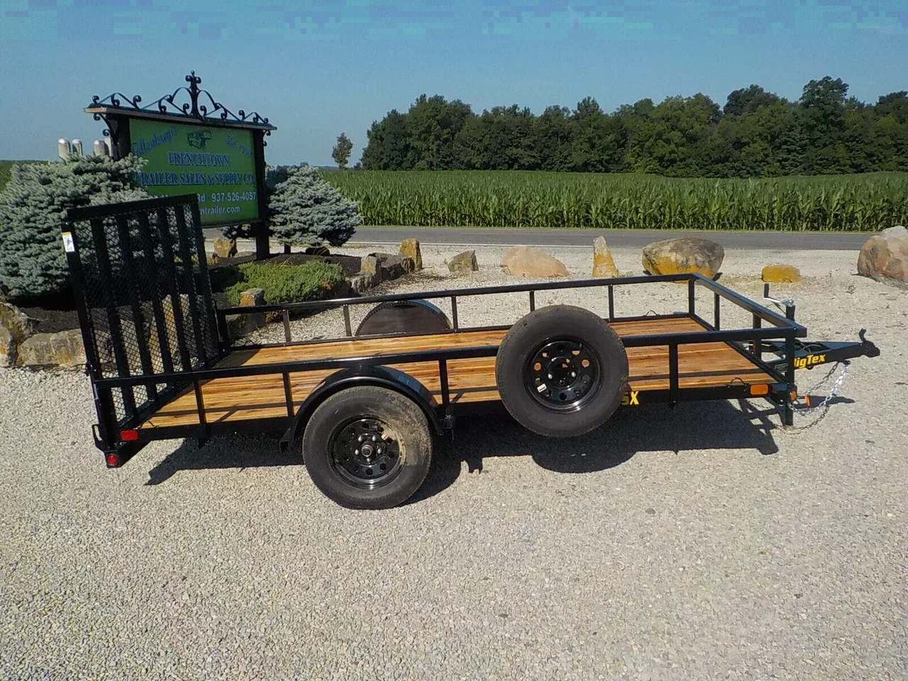 11591 - 2026 Big Tex EXTRA WIDE 35SX-12XBK4RG Utility Trailer