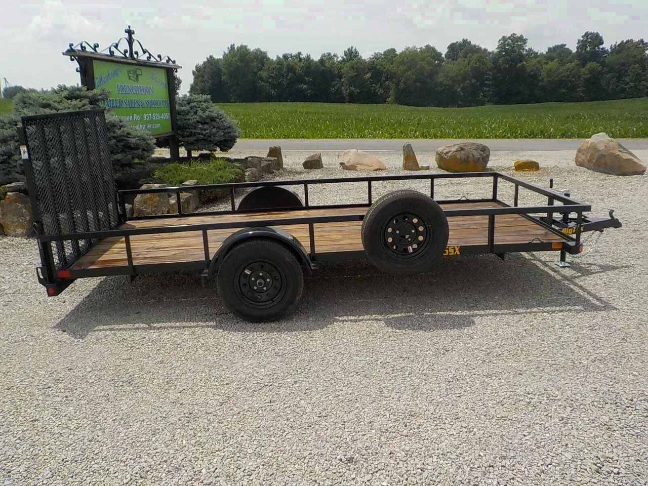 11592 - 2026 Big Tex EXTRA WIDE 35SX-14XBK4RG Utility Trailer