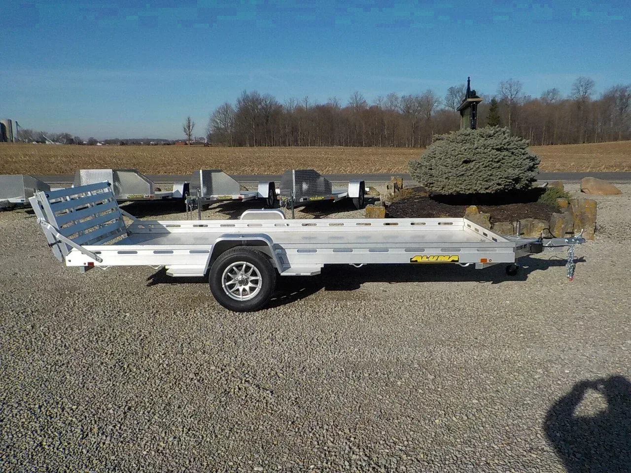 11470 - 2026 Aluma 7815S-EL-BT Utility Trailer